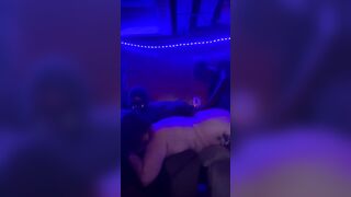 White whore gets trashed by 2 BBC infront of her hubby