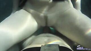 Topanga Fox: point of view Suck N'Plowed Underwater