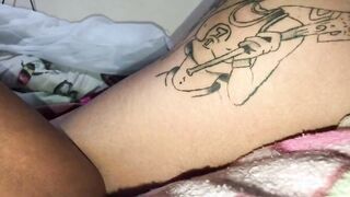 Fuckin' my sluts on all fours and cumming on her (Complete No Red)