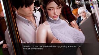 Waifu Academy | Huge Titties oriental Step Milf Gets Step Son's sexy Cum On Her Long Butt Inside A Outdoor Bus | My sexiest gameplay moments | Part #6