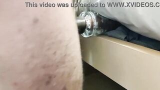 First Fleshlight Banged! - Hands free - Juicy cum