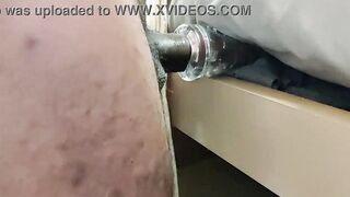 First Fleshlight Banged! - Hands free - Juicy cum