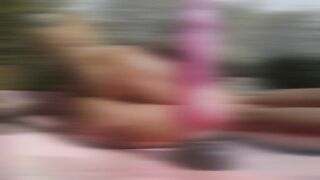 Goddess cougar Lara De Santis ruin her booty with long sex toy and DAP, fists her bf's booty - trailer