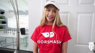 Blonde with Braces Khloe Kapri Squirts on Conor's Soak Burrito – DoorSmash