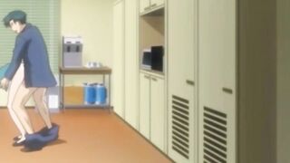 Cartoon Pros - OL Nishizaki's Company Goes Bankrupt & The Employees Go Out With A Gang Bang