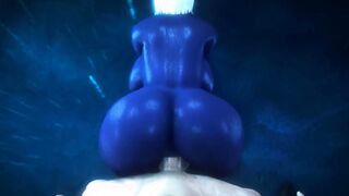 Dark elf Queen Nualia butt fucked point of view (noname55)