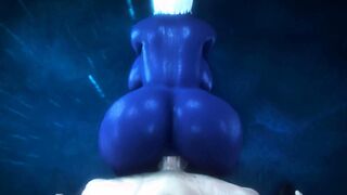 Dark elf Queen Nualia butt fucked point of view (noname55)