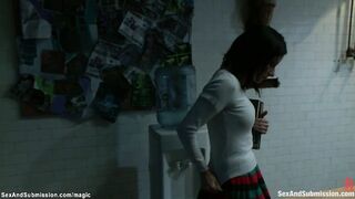 Student bound and fucked by professor