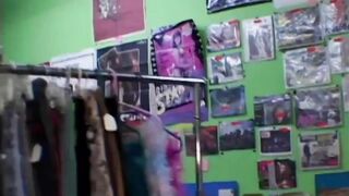 Christina Agave got men on film shop and Fucking Rough 3some