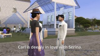 Mega Sims- Bride cheats on groom with his friends on wedding day. (Sims four)