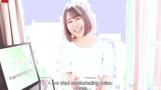twat with mouth Next Door Kurumi Aoyama getting naked for us today