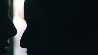 Lesbian couple having passionate sex