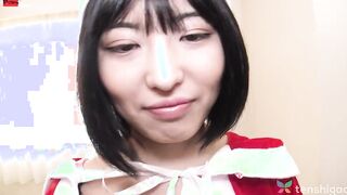 Eri Morimiya is so beauty today in her cute Miss Santa  costume