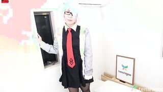 Kyoko Mikami with her gigantic breasts is back for more beauty Bombshell fun inside her costume
