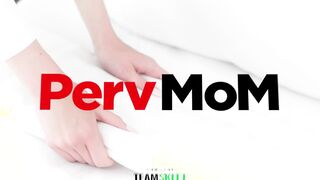 PervMom - Curvy Cougar Armani Dream Demonstrates Her Long Natural Boobs And Plump Vagina To Stud