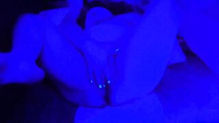 One Of A Kind Rave Playtime Into My Closet ! glowy nail polish (clamps, finger fuck, soak noises, tiny toy)