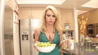 Milf Alexa Styles and a young Delilah Blue having a lusty sex