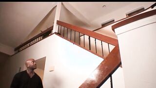 Kandi Kream Massage Her Vagina Before Her Man Comes Along To Plowed Her Hard