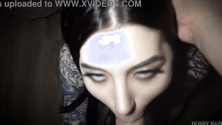 NASTY 18 YEAR OLD FIRST TIME HEAD ON CAMERA