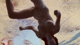 Sima Lastova Hot big tit swimming nude Bae