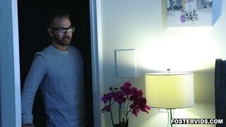 Skinny barely legal Vanna lets her foster dad fuck her snatch