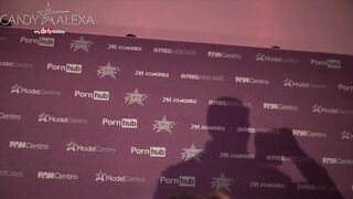 Candy Alexa Fucked herself with Candle inside Front of many