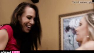 Addicted2Girls - Blonde MILF Seduces goddess Young Babysitter For Extra