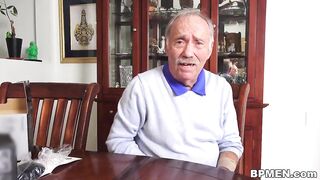Crazy older man licks and fucks yummy Michelle Martinez