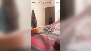 BBW mother inside law taking a shower with her fat tits part