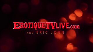 hot Cali Carter Gets Facial By ERIC JOHN Live - Erotique TV