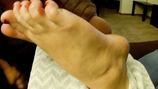 Jen's messy foot