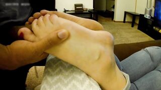 Jen's messy foot