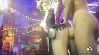 ► 3D Game ANAL Porn Compilation 33