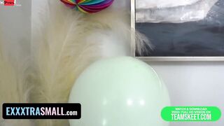 Exxxtra Small - Tiny Teeny Blonde women Chanel Camryn Offer Gigantic Dominative Stud A Sloppy Oral Sex