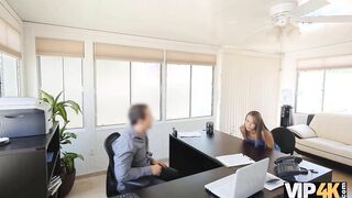 VIP4K. Wifey doesn't need huge dialogues and moves on to vagina drilling