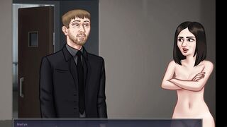 Summertime Saga [0.20.15] | Pretty Russian Skinny Teens Katyusha With A Huge Beautiful Butt Gets A Long Penis In Her Tight Little Snatch And Gets Creampied | My sexiest gameplay moments | Part #60