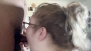 Milf give bbcs sloppy deep throat
