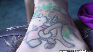 Nacho Vival sticks his thick dick in Aspen from behind, the whole game makes the bimbo laugh a lot