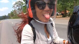 Coffee shop public blowjob and cock ride