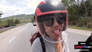 Coffee shop public blowjob and cock ride