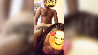 I LOVE IT WHEN HE BANGED! ME BACKWAYS AND CUM IN ME