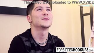 Bae 19 year old goddess fucks her lucky step-brother