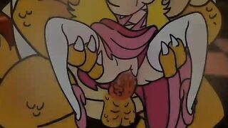 Princess Peach prefer Long Bowser Cock