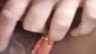My first time with another male, I performance myself before being plowed by my hubby's best friend