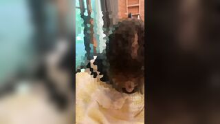 ちくび電気責め イラマ口枷で涎だらだら