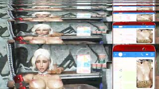 Message pt. two - Turned On Blond boned into all holes by strangers she just seen