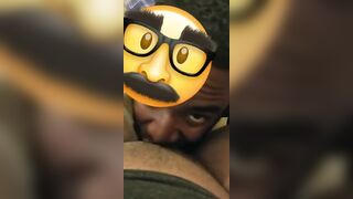 I LOVE IT WHEN HE CUM INTO MY TWAT THEN EAT ME