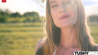TUSHY Pretty model has an insatiable lust for anal