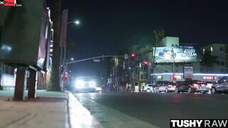 TUSHYRAW Young goddess getting her ass stretched after the club