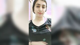 Pakistani Paki Cute GF  Record her Self  for  BF Cute  & Slutty